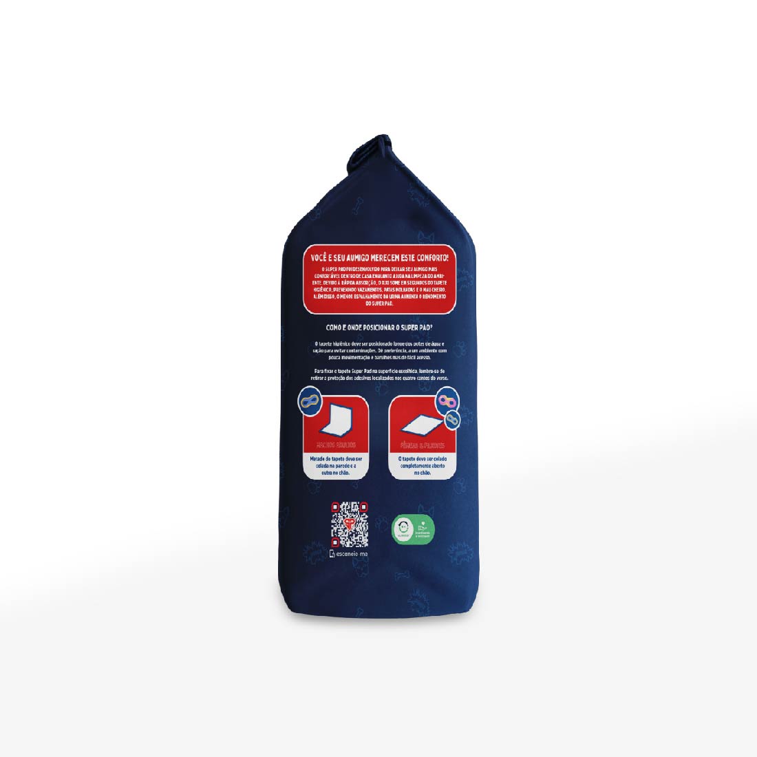 TAPETE HIGIENICO PARA CÃES - SUPERPAD NEUTRO 60cmx60cm 30und - Econômico