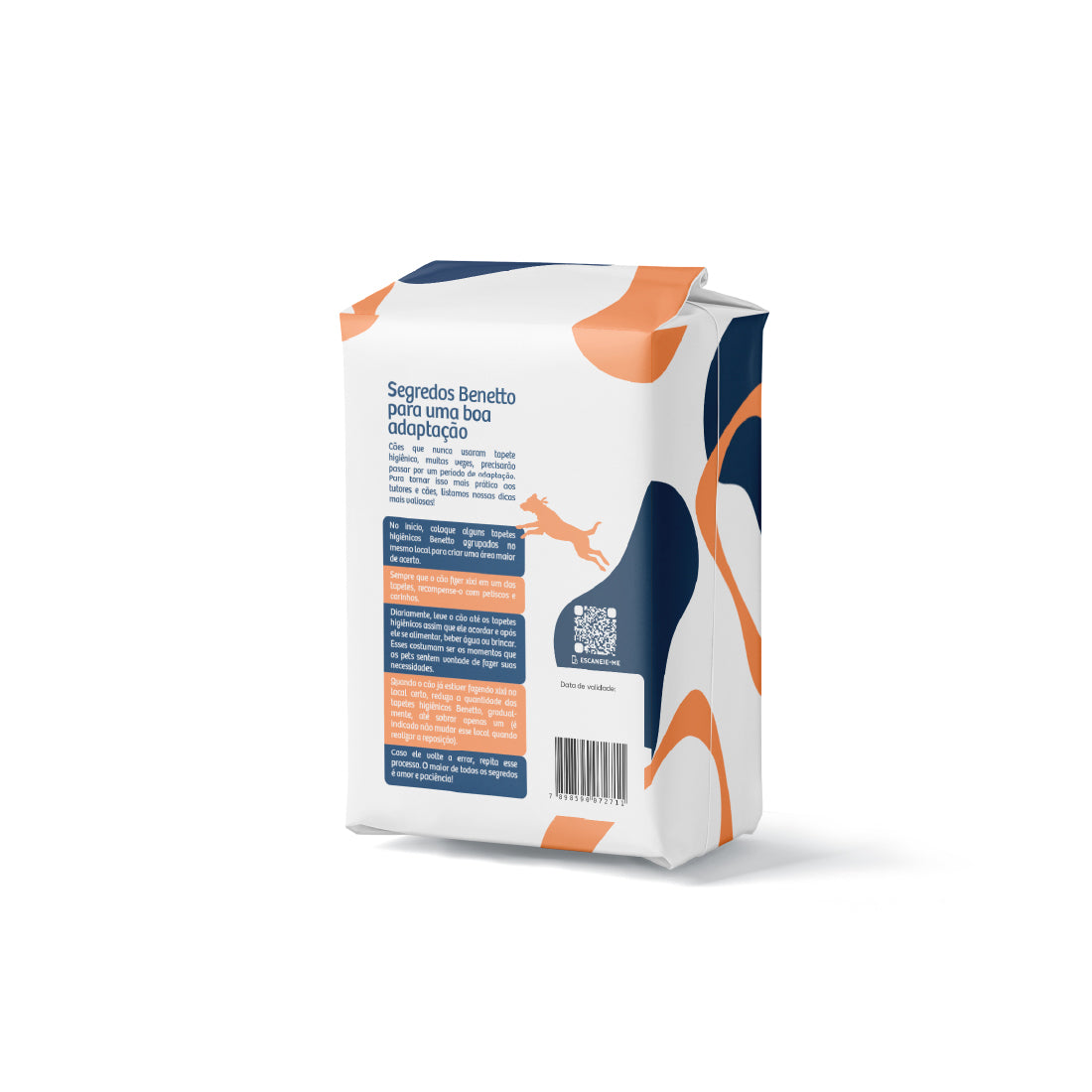 TAPETE HIGIENICO PARA CÃES - BENETTO NEUTRO 55cmx60cm 28und - Econômico