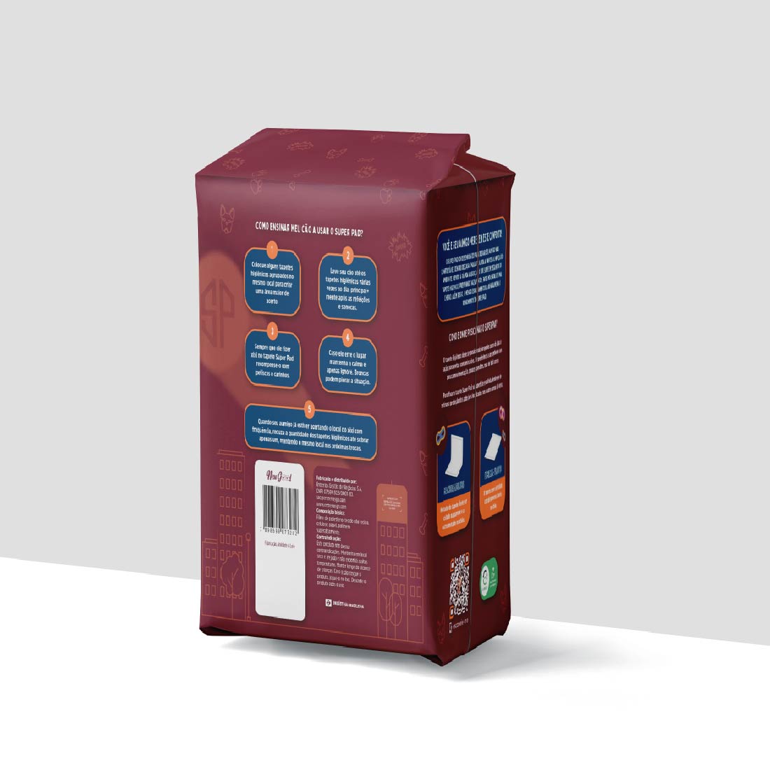 TAPETE HIGIENICO PARA CÃES - SUPERPAD NEUTRO 80cmx60cm 30und - Econômico